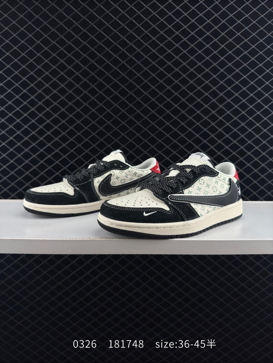 Travis Scott x Air Jordan 1 ” Reverse Mocha “